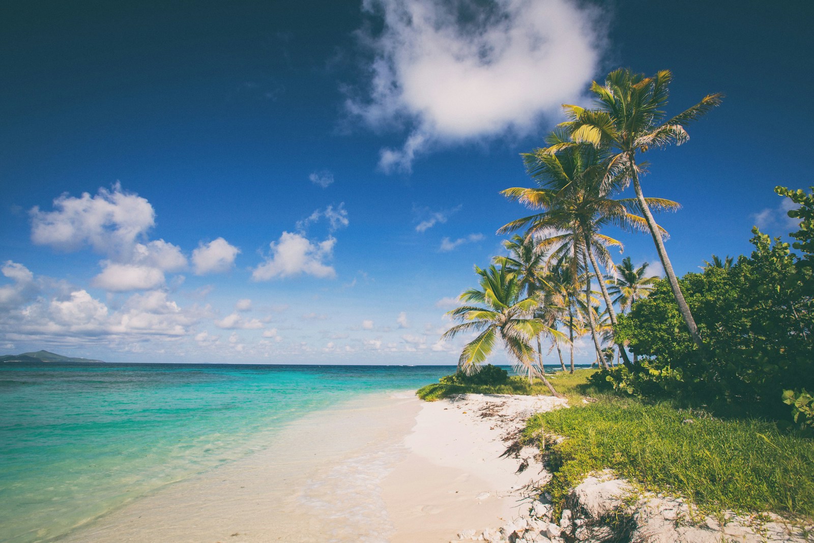 turquoise Caribbean beach - unsplash