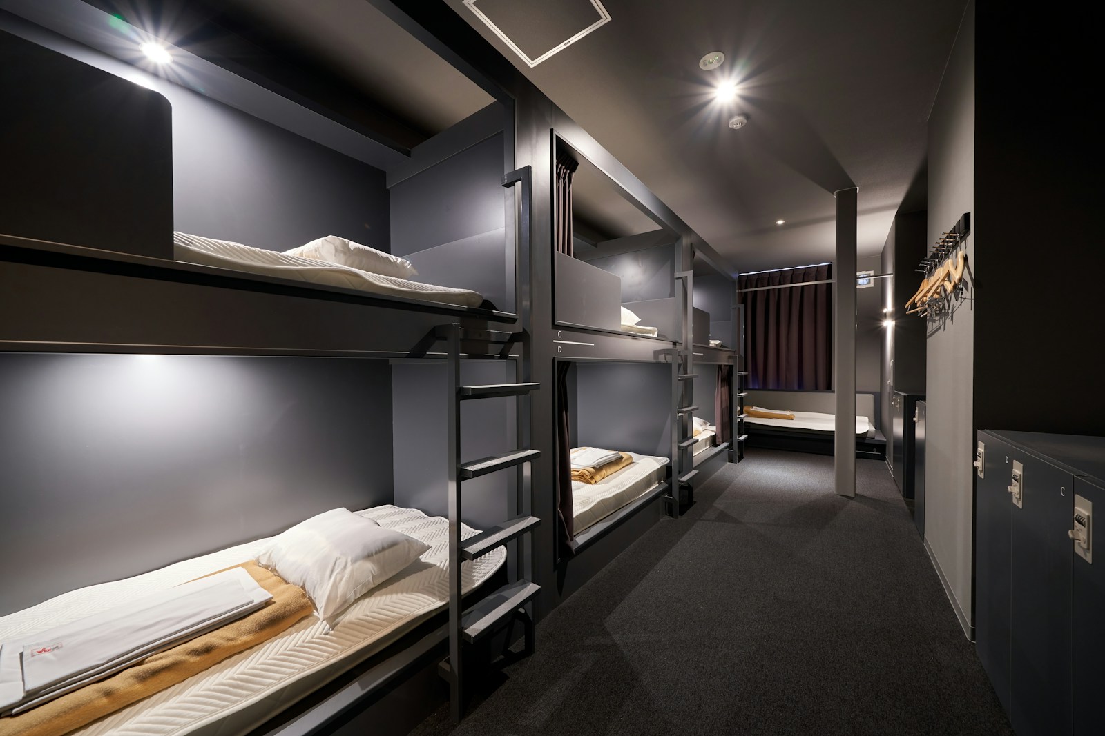 modern hostel pod bed - unsplash